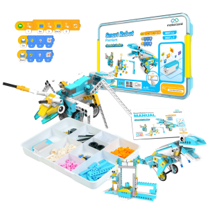 Smart Robot Premium Kit Scratch Junior Coding Robot Kit 200+ in 1 Educational Toys Learning Kit