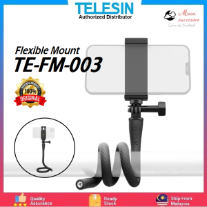 Telesin TE-FM-003 Flexible Mount Phone Holder Flexible Arm Phone Stand Camera Stand Gooseneck Arm