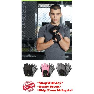 【Ship From Msia】Weight Lifting Gym Gloves Workout Sports Training Fitness Gloves Glove Cycling Gloves Bicycle Cycle