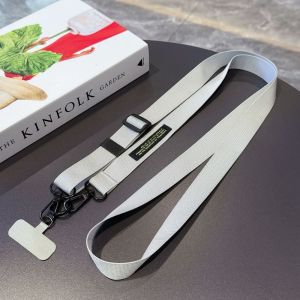 LENMAX. Adjustable Mobile Phone Lanyard Neck Straps Crossbody Phone Shoulder Strap Universal Long Phone Hanging Rope Gasket Clip
