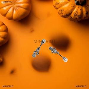 [COD] MINIFRIUT 1Pcs Crown Titanium Steel Spiral Ear Bone Nail Fashion Y2K Earrings For Women Ear Jewelry Gifts