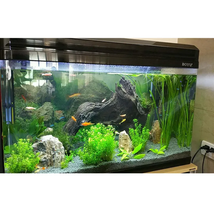 Boyu Fish Tank Fish Globe Hd Glass Small and Medium Size Aquarium Living Room Desktop Ecological Small Fish Tank 1 M 1.2 M