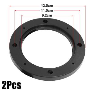 OKKFINE Plastic Speaker Spacer Pad Black Universal Speaker Spacer Ring Practical 4/5/6.5 Inch Speaker Adapter Ring For Autoradio