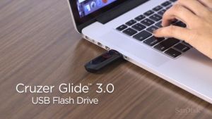 SanDisk® Cruzer Glide™ USB 3.0 Flash Drive (16GB/ 32GB/ 64GB/ 128GB/ 256GB)