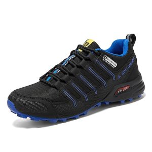 Mens Hiking Shoes Waterproof Non-slip All-terrain Sports Shoes Hiking Camping Tactical Training Shoes Cycling Shoes for Men
