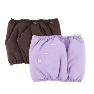 Spot Goods Diaper for Dogs Reusable Dog Diaper MaleMale Pet Dog Diaper Physiological Pants Breathable Waterproof Shorts Light Purple Puppy Diaper Male Washable Margaret Shorts