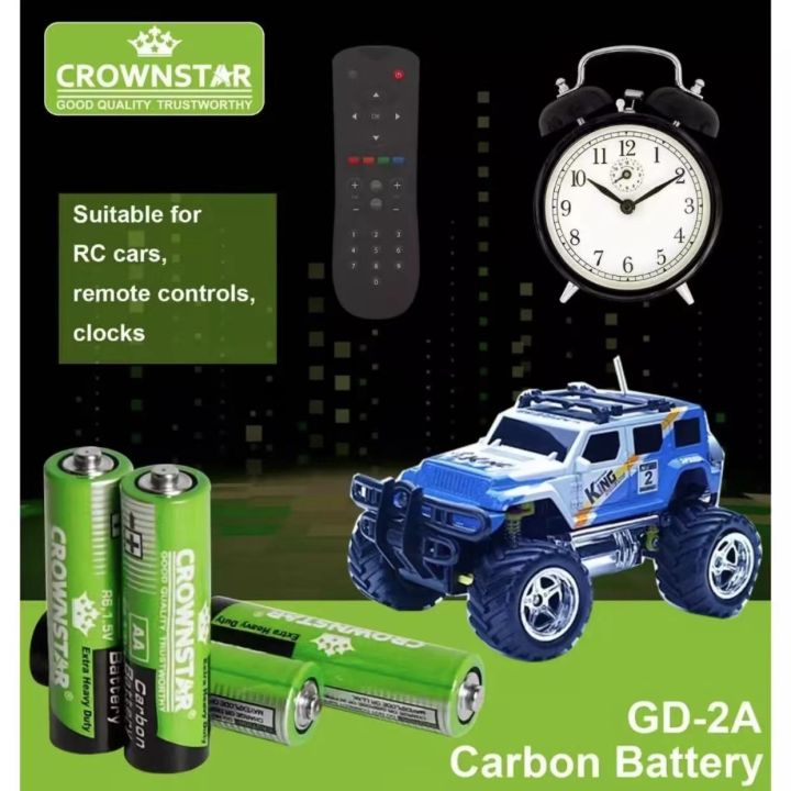 GD-2A/GD-3A Extra Heavy Duty Carbon Battery Double A and Triple A ...