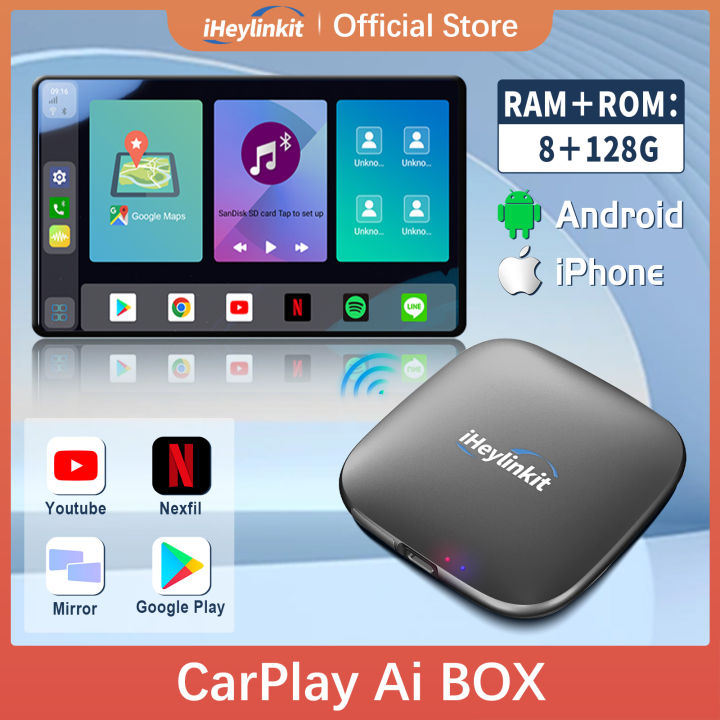 iHeylinkit Carplay box 8G+128G