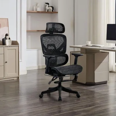 BRIGHTIE Kerusi Pejabat Kerusi Belajar 办公椅子 学习椅子 Computer Chair Office Chair with Backrest Comfortable for Long Hours Lumbar Support