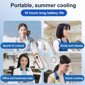 Student Dormitory Portable Mini Mute Fan Usb Rechargeable Handheld Lazy Clip Portable Fan