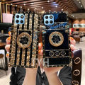 TYH Fashion Glitter Plaid Flower Phone Cases For Honor X8 X9 X7 X6 X40 GT X40i X30i X30 Max X20 X20SE 5G 4G Anti-vibration case Finger ring bracket quadrilateral anti-drop casing. 