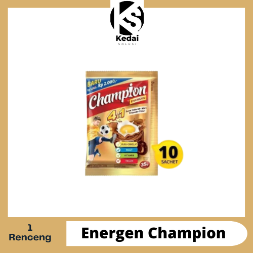 Kraft Renceng Energen Champion Renceng Isi 10 Sachet Energen susu coklat per renceng ...