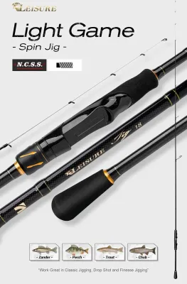 Noeby Leisure Jig Light Spinning Fishing Rod - High Quality Fishing Rods