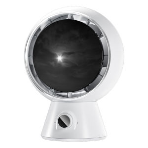 Rechargeable shaking head fan 9-speed wind silent air circulation fan mini desktop fan portable suitable for offices