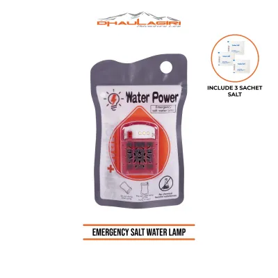 Emergency Salt Water Lamp – Lampu Darurat Tanpa Baterai dan Tanpa Charge
