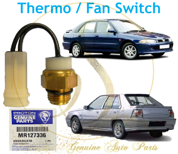 (100 ORIGINAL) RADIATOR FAN SWITCH THERMO SWITCH PROTON WIRA 1.3 1.5