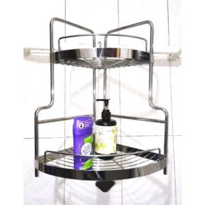 Kệ góc treo nhà tắm nhà bếp inox cao cấp 304