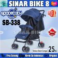 Baby Stroller SPACEBABY SB-338 Reversible Stir Kereta Dorong Bayi. 