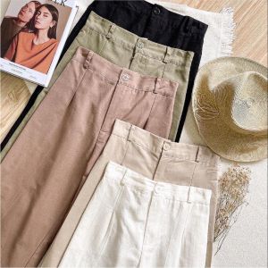 Kulot Linen Highwaist Premium Laura Slim / Cullote pant Highwaist