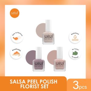SALSA Peel Polish 1 BOX ISI 3 || Kutek HALAL || Kutek Peel Off Lupas Breathable Hijab || Kutek Hijab