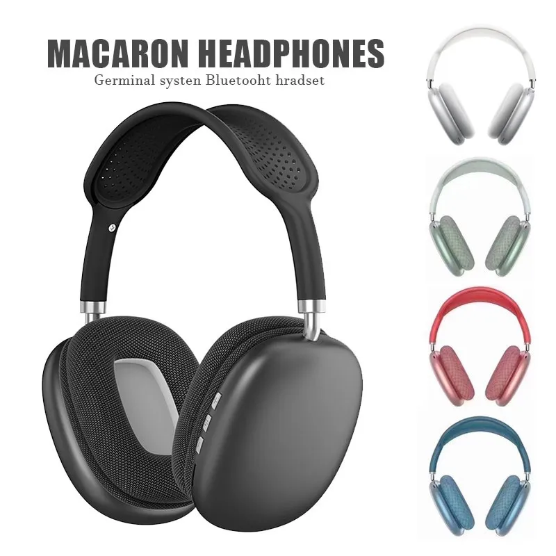 Bluetooth Headphone P9 Pro Max Macaron Wireless