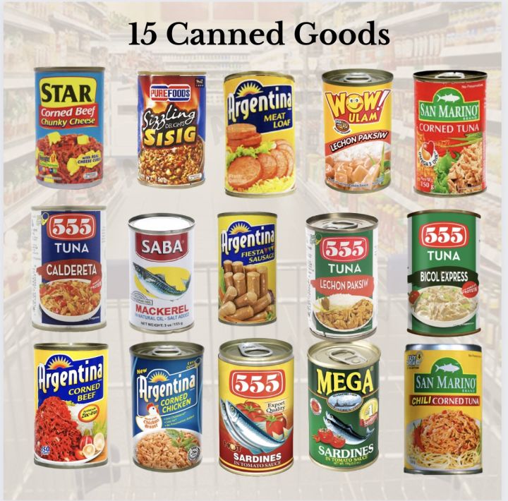 84 Canned Goods Package Lazada PH