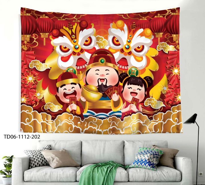 Tranh vải treo tường Tín Phát Decor phòng ngủ, phòng khách,...(TẶNG móc ...