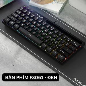 Bàn Phím Có Dây AULA F3061 - Bàn Phím Chơi Game 64 Phím Có RGB Giao Diện USB Và Chuột S50