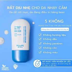 MizuMi Kem Chống Nắng UV Water Defense SPF50+ PA++++ 40g Kiểm Soát Dầu