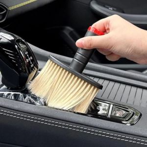 Car Cleaning Brush Vehicle Air Conditioner Cleaning Tool Multifunctional Wooden Cleaning Brush