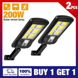 【Buy 1 Take 1】Solar Light Outdoor Waterproof Original Automatic Sensor Flood Lamp Intelligent LED Motion Sensor Led Lights