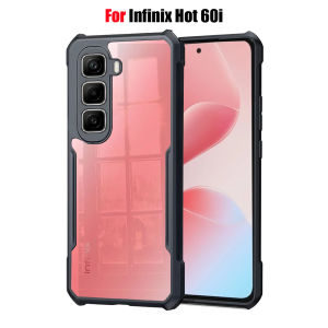 Case Infinix Hot 60i Case Fusion Shockpoof Cover transparan - FIDS STORE
