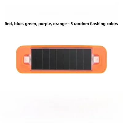 New Solar Powered Warning Lights Car Anti-Crash Wire-Free Breathable LED Lights Motorcycle Bicycle Tail Flash Light Automotive Accessories