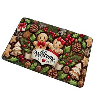 Entry Foot Mats Stain Resistant Practicality Entrance Mat Entrance Easy Care Holiday Festiveness