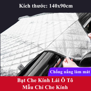 Bạt che kính lái ô tô Bạt che kính gương hậu Bạt che nắng ô tô 4 lớp Bạt che kính trước ô tô Bạt che ô tô phản quang