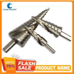 bộ 3 mũi khoan tháp soắn HSS mũi khoan tháp 4-12 4-20 4-32 siêu cứng