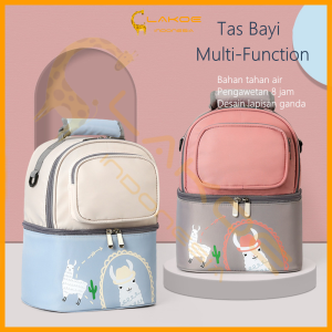 LAKOE Cooler Bag Tas ASI | Tas Bayi waterproof | Multi-Function Diaper Bag