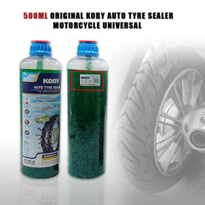 ORIGINAL KOBYY TIRE SEALANT LIQUID ANTI FLAT 500ML/380ML | Motorcycle & Auto Tire Sealer | Proffessional Grade Liquid Puncture Prevention Protection Fluid High Performance Motorcycle Bicycle Tubeless Inner Tube Anti Rust Cooling Explosion Proof Repair