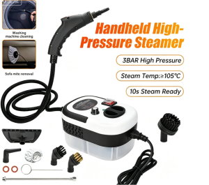 4500W 6 Gear Electric Steamer Cleaner Machine HighPressure Cleaning Machine Handheld Pengukus Pembersihan Dalam 蒸汽清洁机