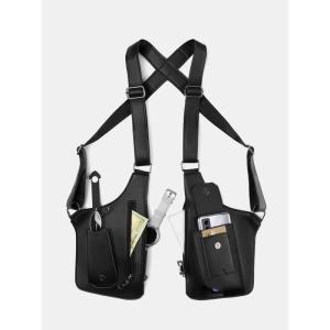 clu Multi purpose men double shoulder bag with hidden backpack made of breathable and crime resistant PU ulc