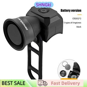 SHNGki Bicycle Electric Bell Bike USB Charging Horn Mountain Bike Warning Safety Ring Waterproof Bell Cycling Accessories