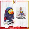 SK-M311 Mainan Anak Bebek Astronot Joget Robot Menari Ada Lampu + Musik / Dancing Robot Joget Space Duck Dance Kids / Mainan Bebek Luar Angkasa. 