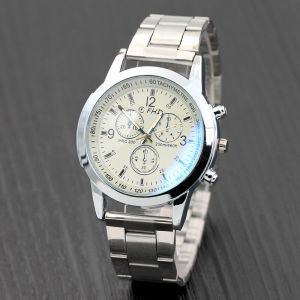 MECALL7 COD - Jam Tangan Pria Wanita Sport SHSHD Rantai Geneva Stainless Murah
