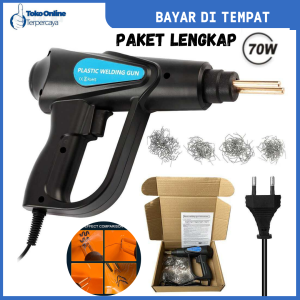 Cepat Pistol Las Plastik Welding Gun 70W / Las Plastic Bumper Mobil Motor Prabotan Welding Gun - CNBJ-860 Las Solder Pistol Penyambung Staples Stapler Plastic Welding Gun Plastik Body Motor Bumper Mobil Repair With LED Light Las Plastic Bumper Mob - XC-70