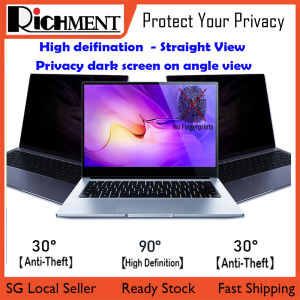 【🔥SG SELLER🔥】RICHMENTGADGET 10.1~34 inch Computer Soft PET Privacy Screen Filter Soft PET Screen Protector Screen Film Anti Glare Eye Protection Computer Privacy Screen Protector Anti Scratch Easy Installation Shield for Laptop Desktop PC