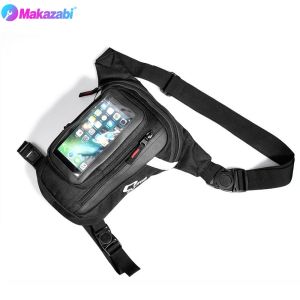 Men Belt Bag Waterproof Thigh Bag Moto Waist Pack Pouch Femail Riding Waist Hip Motorcycle Leg Bag for Suzuki Yamaha Universal