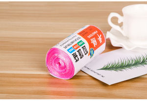 30ชิ้น/ม้วน ถุงขยะพลาสติกสีดำ / ถุงขยะปากแบนสำหรับใช้ในครัว / ถุงเก็บขยะแบบใช้แล้วทิ้ง / ถุงขยะแบบหนาพิเศษ / ถุงขยะพลาสติกสำหรับใช้ในครัวเรือน