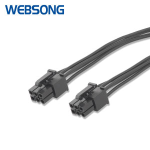 Kabel Power Video Card 6P Male to Male High Quality Websong