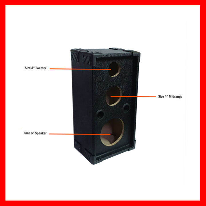 6 inch speaker with hot sale box