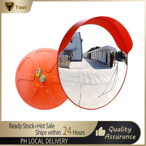 【Free gift】100 CM Outdoor Indoor Traffic Wide-Angle Mirror Roed Wide-Angle Mirror Convex Sphermuvricaurl Mirror Corner Curmved Mirror Concaumive-Convex High-Speed Wide-Angle Mirror Blined Spot Mirror Convnx Mirror